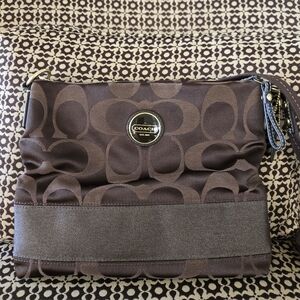 Coach Brown Signature Crossbody Bag